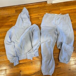 perfectwhitetee women’s Sky Blue Joggers